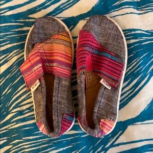 Multicolor Kids TOMS shoes